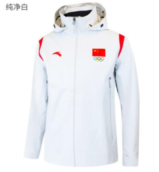 安踏22运动风衣国旗款男女款