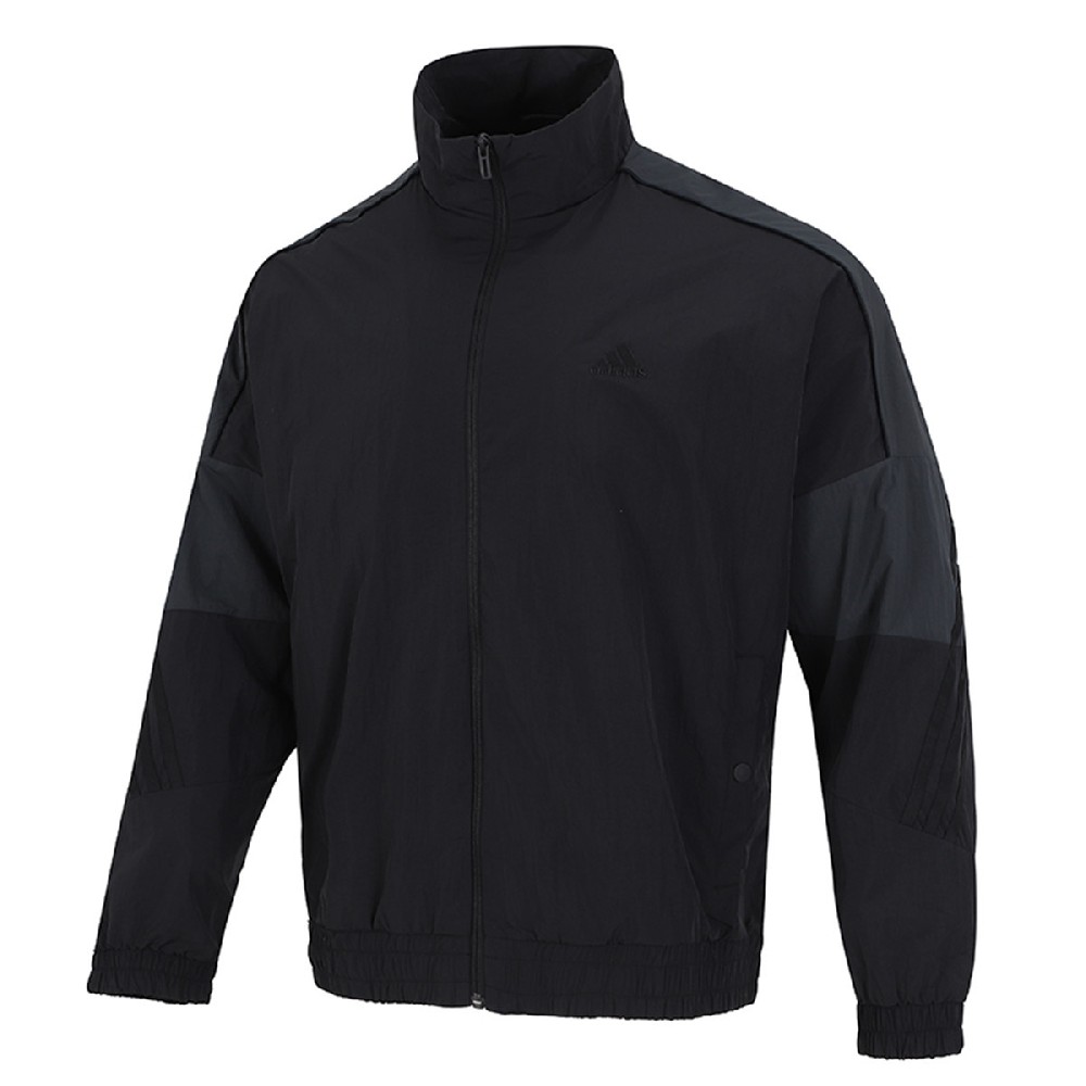Adidas阿迪达斯男装新款运动上衣立领梭织夹克外套GT6358