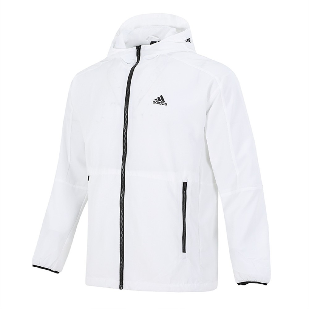 Adidas阿迪达斯白色夹克运动男士外套H40233