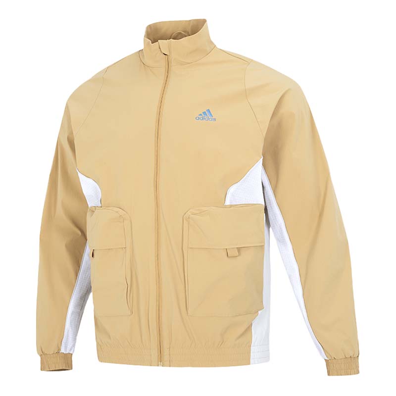 Adidas阿迪达斯夹克男装立领防风运动上衣撞色外套HZ7009