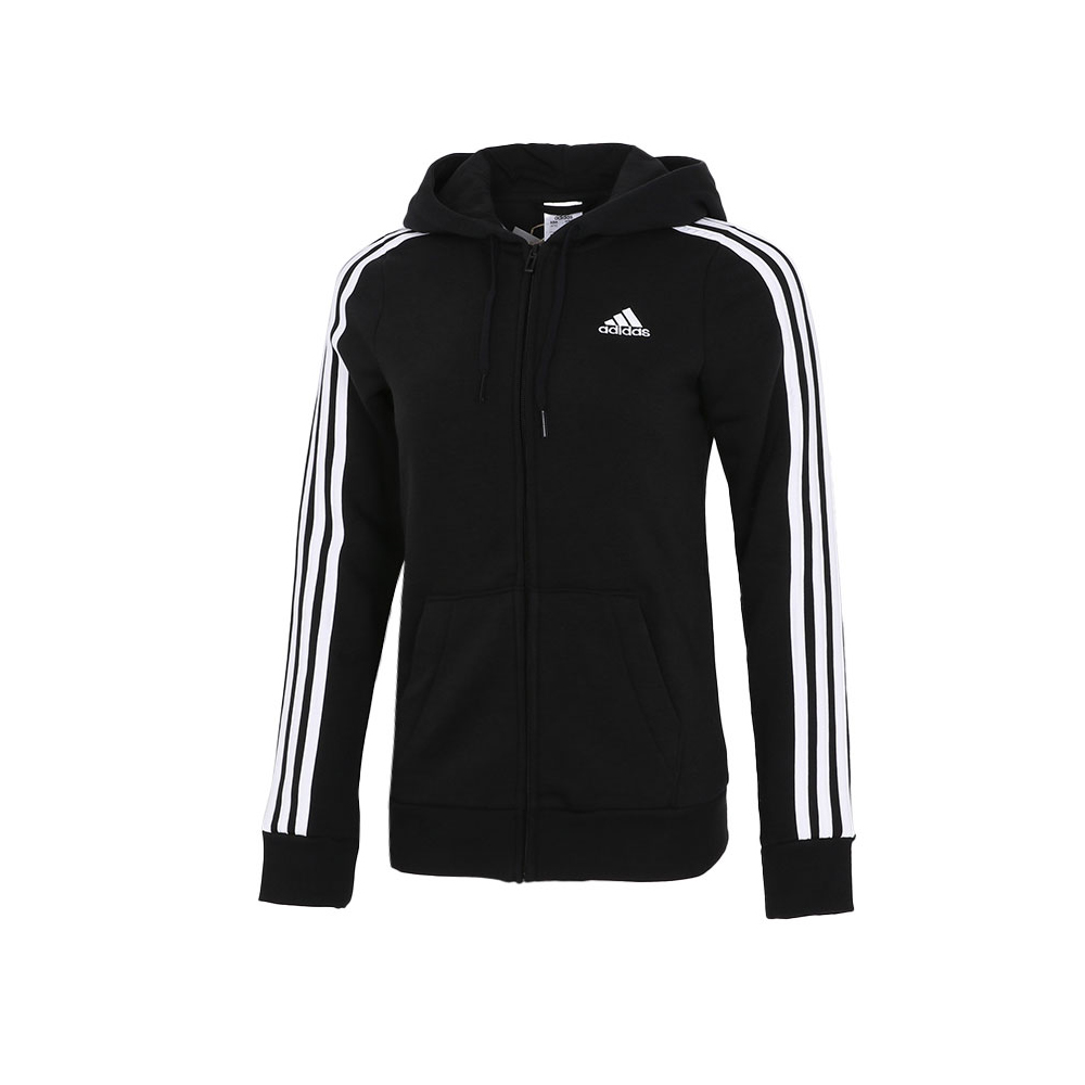 Adidas阿迪达斯女装冬款运动外套连帽加绒夹克GM5567