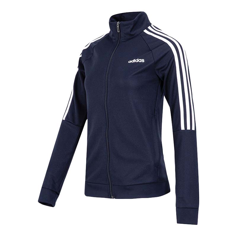 Adidas阿迪达斯夹克女装立领修身运动上衣复古外套FL0171