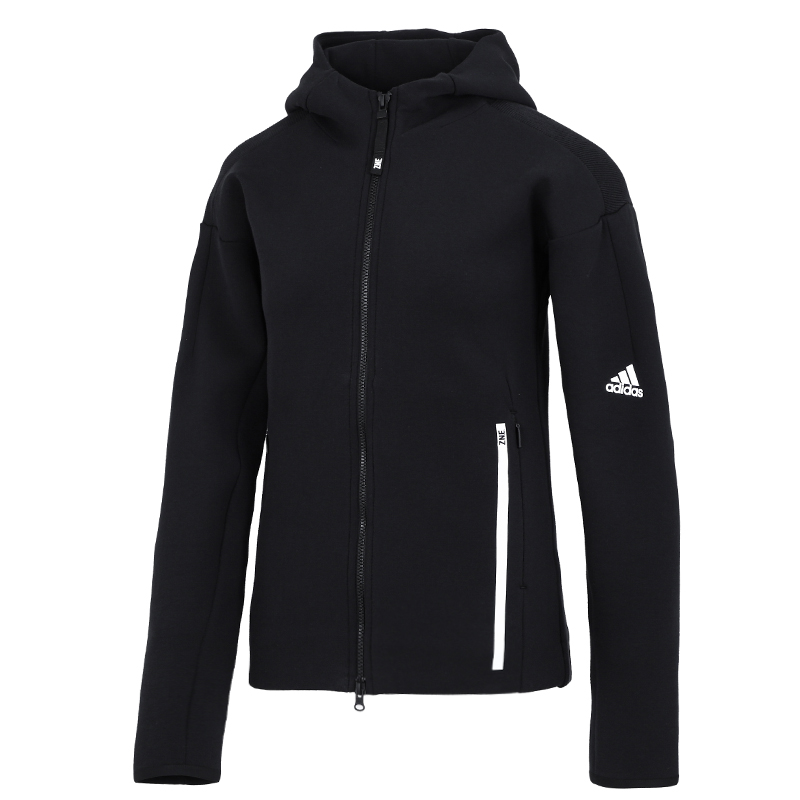 Adidas阿迪达斯外套女装卫衣开衫休闲服连帽夹克GT9759