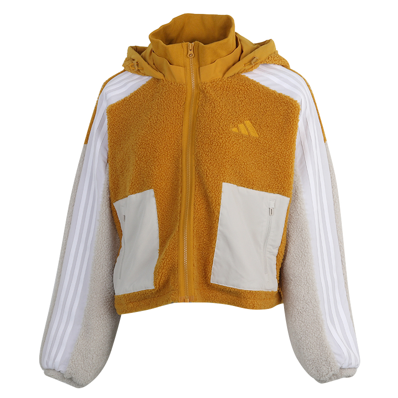 Adidas阿迪达斯羊羔绒外套夹克上衣GM1425