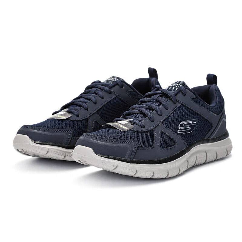 斯凯奇男鞋运动鞋健身训练缓震耐磨网面透气轻质跑步鞋 52631-NVY