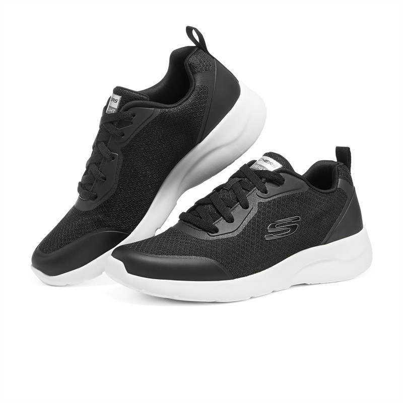 斯凯奇春季男子运动鞋跑步鞋休闲鞋子舒适透气鞋 232293-BKW