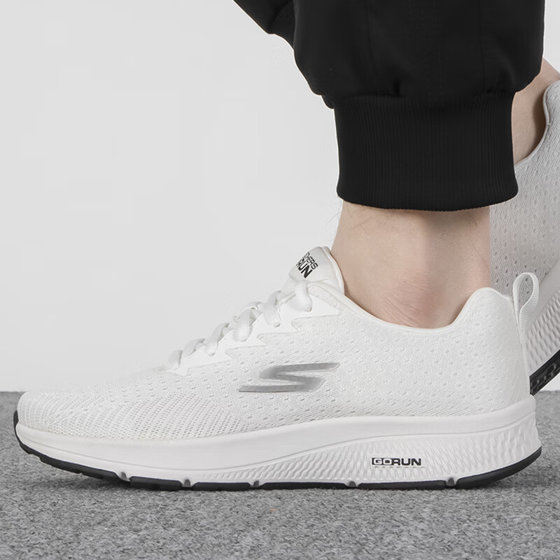 斯凯奇男鞋运动鞋缓震舒适休闲鞋透气轻便耐磨跑步鞋子 220375-OFWT