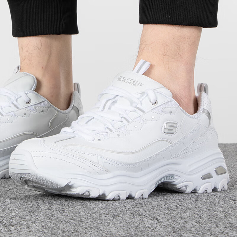 斯凯奇男鞋运动鞋时尚潮流休闲鞋 52676-WHT