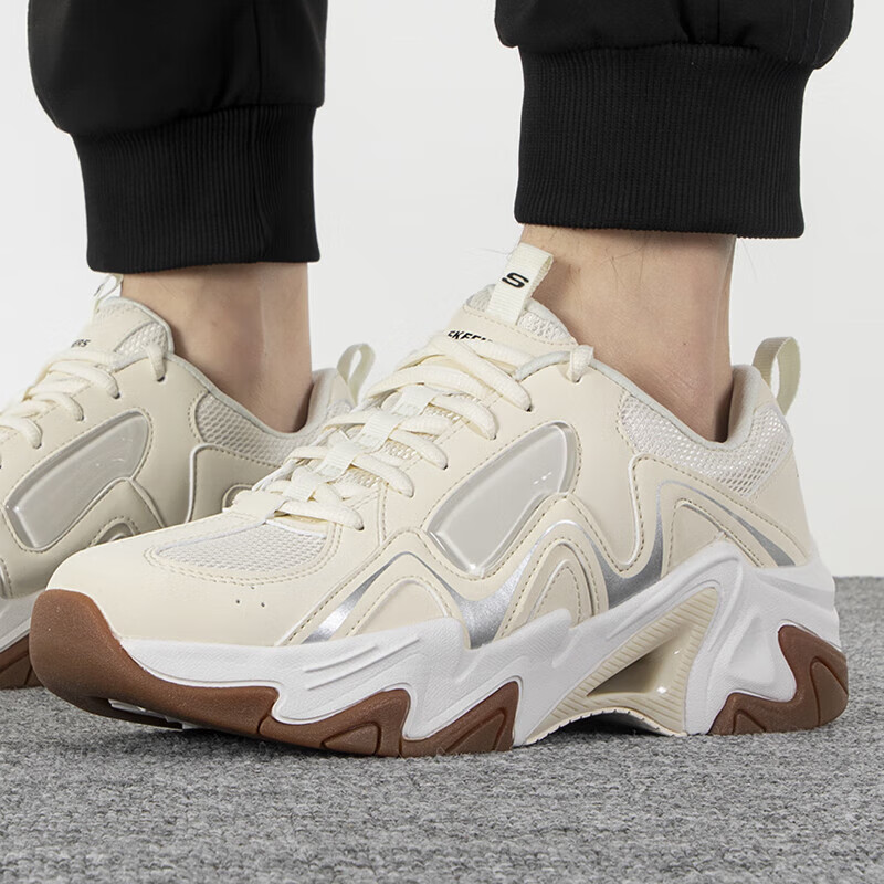 斯凯奇休闲鞋男鞋子时尚潮流轻便耐磨舒适透气运动鞋 894162-NTBK