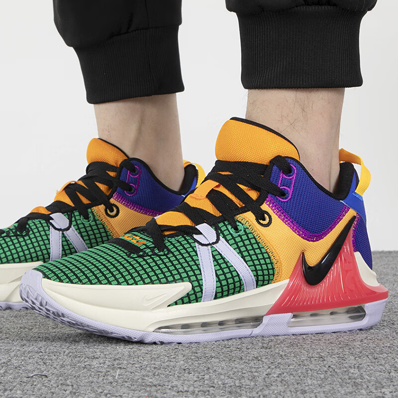 耐克篮球鞋男鞋气垫透气运动鞋户外中高帮詹姆斯篮球鞋子男 DM1122-501