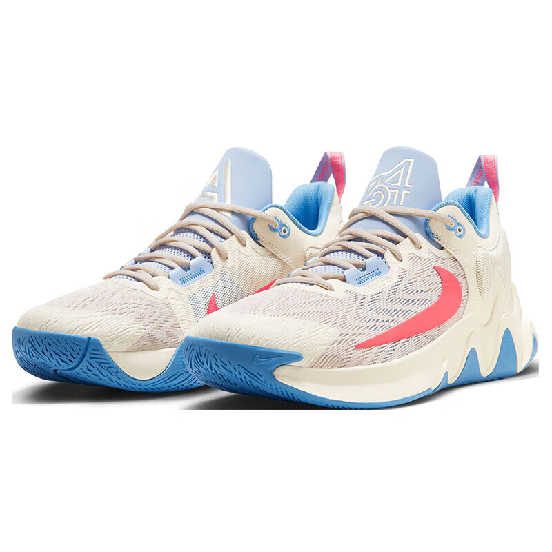 耐克男鞋运动鞋低帮耐磨轻便透气训练篮球鞋 DM0826-103