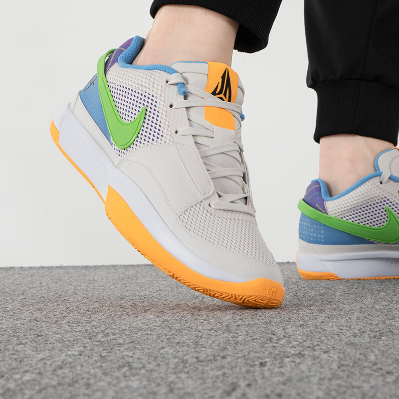 耐克鞋 运动鞋实战训练Ja 1 EP 莫兰特一代缓震舒适篮球鞋 DR8786-001