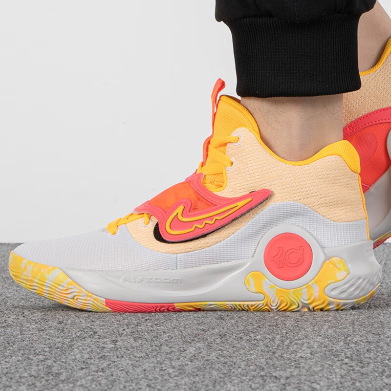 耐克男鞋KD5杜兰特 缓震实战运动篮球鞋DJ7554-100