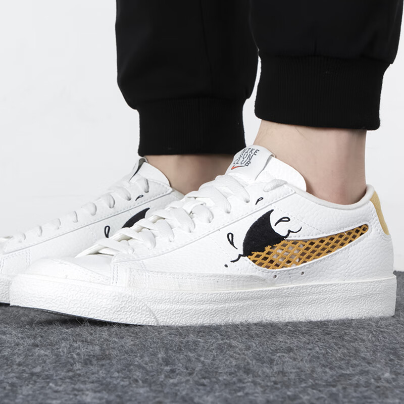 耐克男鞋 BLAZER LOW '77 PRM耐磨透气休闲鞋板鞋 DM0210-100
