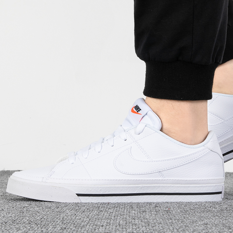 耐克（NIKE）男鞋板鞋 运动鞋简版空军休闲鞋小白鞋子耐磨滑板鞋男 DH3162-101