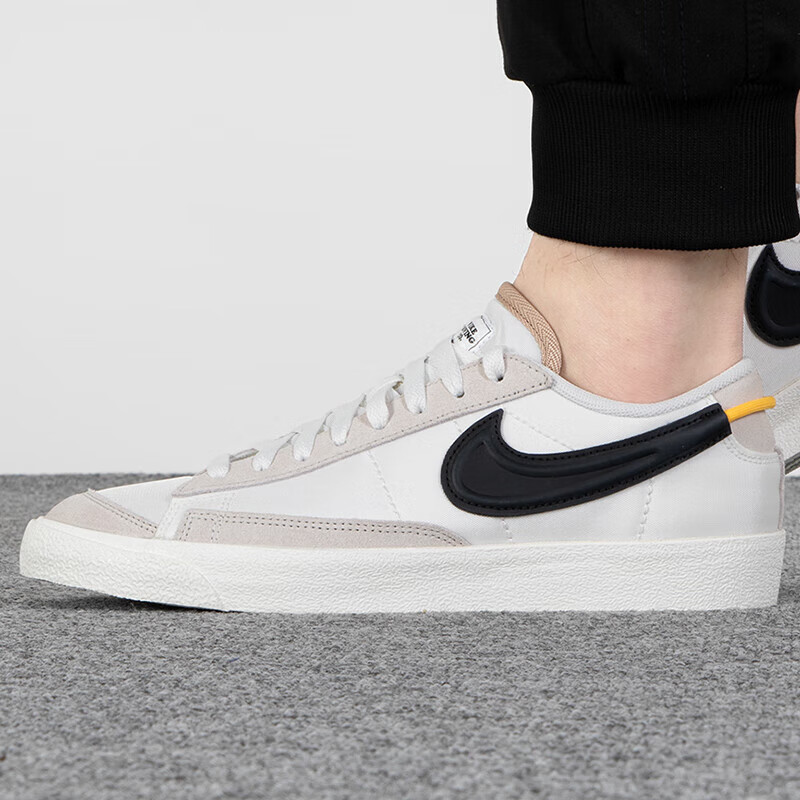 耐克男鞋板鞋 运动鞋BLAZER LOW 77缓震耐磨轻便透气低帮休闲鞋 DV0798-100