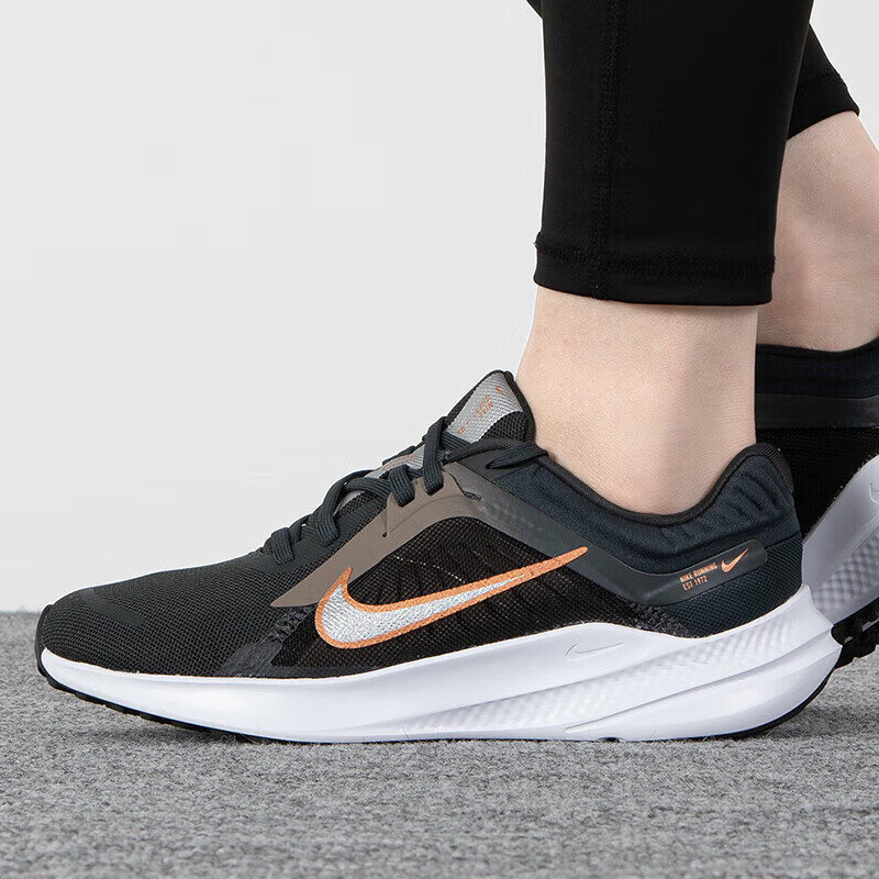 耐克 女鞋 运动鞋QUEST5缓震舒适耐磨透气轻质休闲跑步鞋 DD9291-004