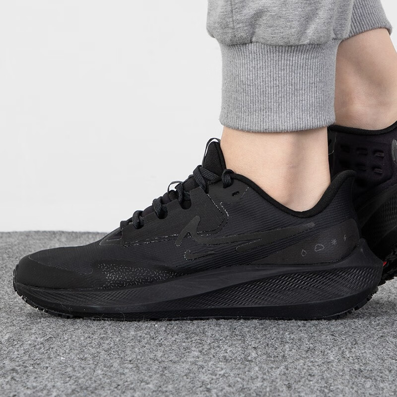 耐克女鞋运动鞋 竞速气垫跑鞋飞马39透气休闲鞋马拉松跑步鞋黑色保暖运动鞋子女 DO7626-001