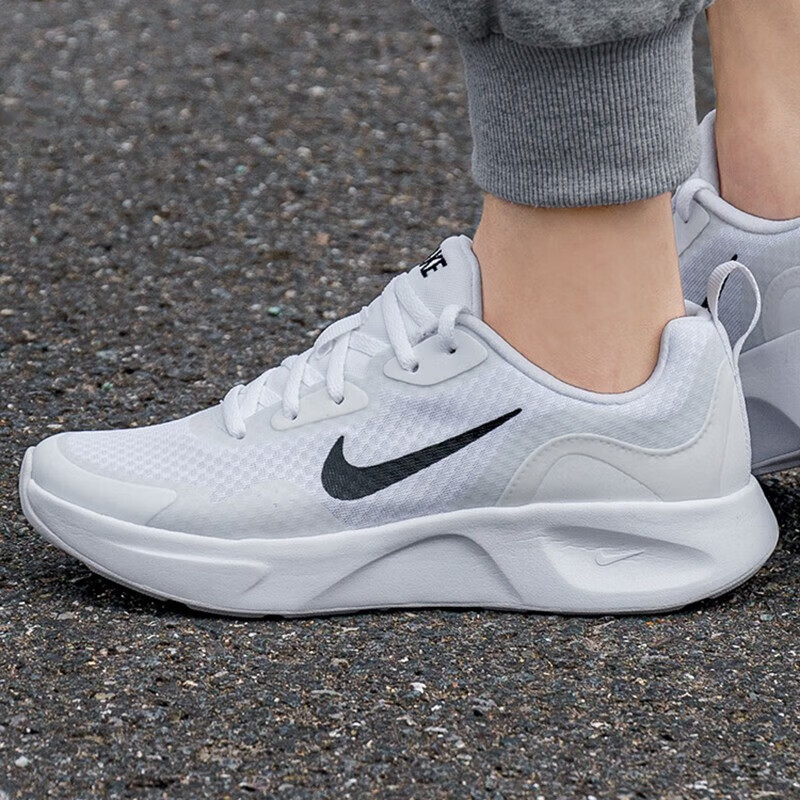 耐克 小白鞋女鞋 WEARALLDAY运动鞋网面透气低帮休闲鞋 CJ1677-100