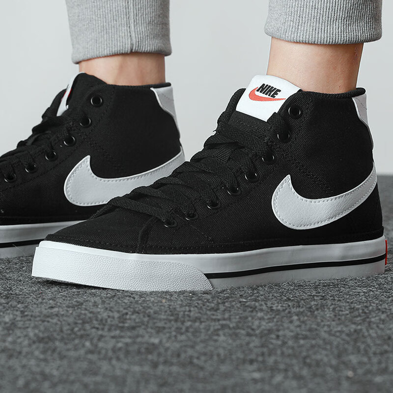 耐克女鞋COURT复古运动鞋舒适耐磨板鞋休闲鞋 DD0161-001