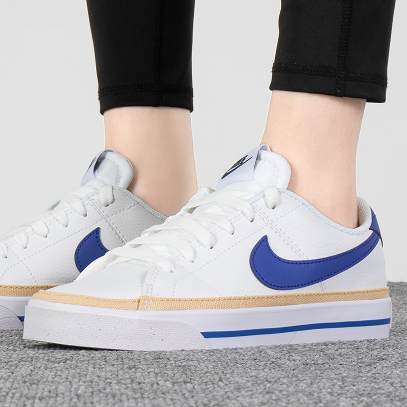 耐克女鞋 运动鞋Court简版空军休闲鞋小白鞋板鞋 DH3161-104