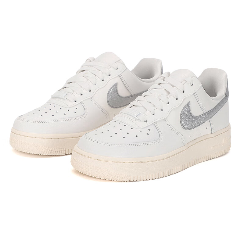 耐克女鞋 小白鞋空军一号运动鞋 AF1 气垫轻便跑步运动休闲鞋 DQ7569-100