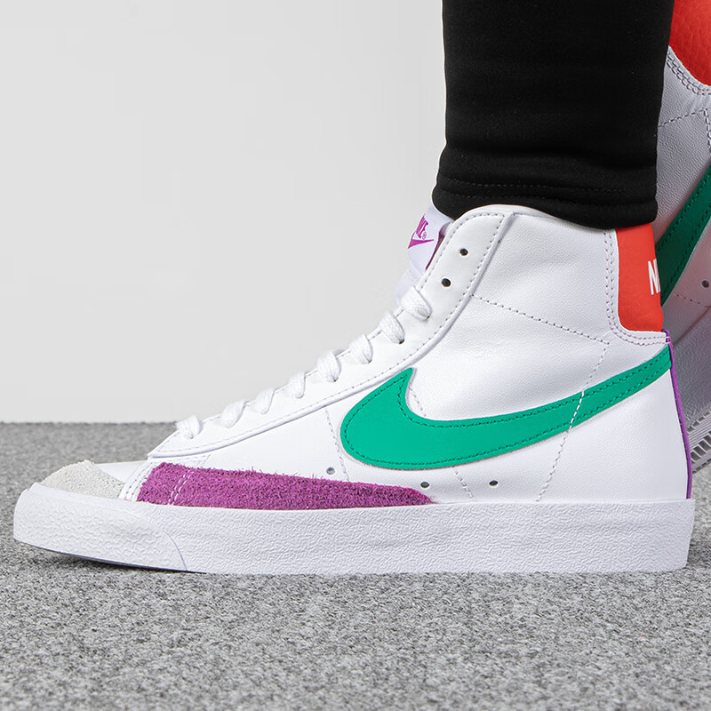 耐克休闲鞋女鞋 BLAZER MID 77开拓者轻便百搭运动板鞋 CZ1055-123
