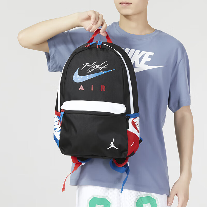 耐克 Air Jordan大容量初中生高中生学生书包健身训练运动包旅游休闲包 JD2033053GS-001