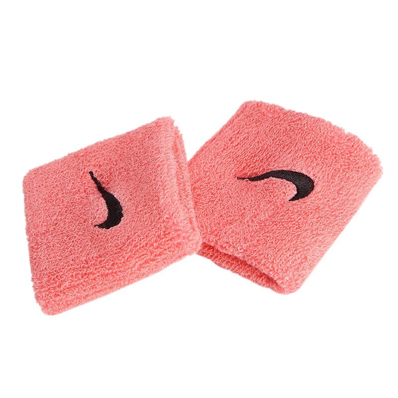 耐克护具 NIKE SWOOSH运动护腕网球篮球训练健身吸汗汗巾护手腕带 PAC277-677