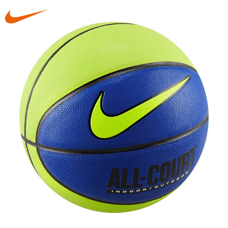 耐克 室外日常活动训练耐磨PU蓝球 标准7号篮球 DO8258-321