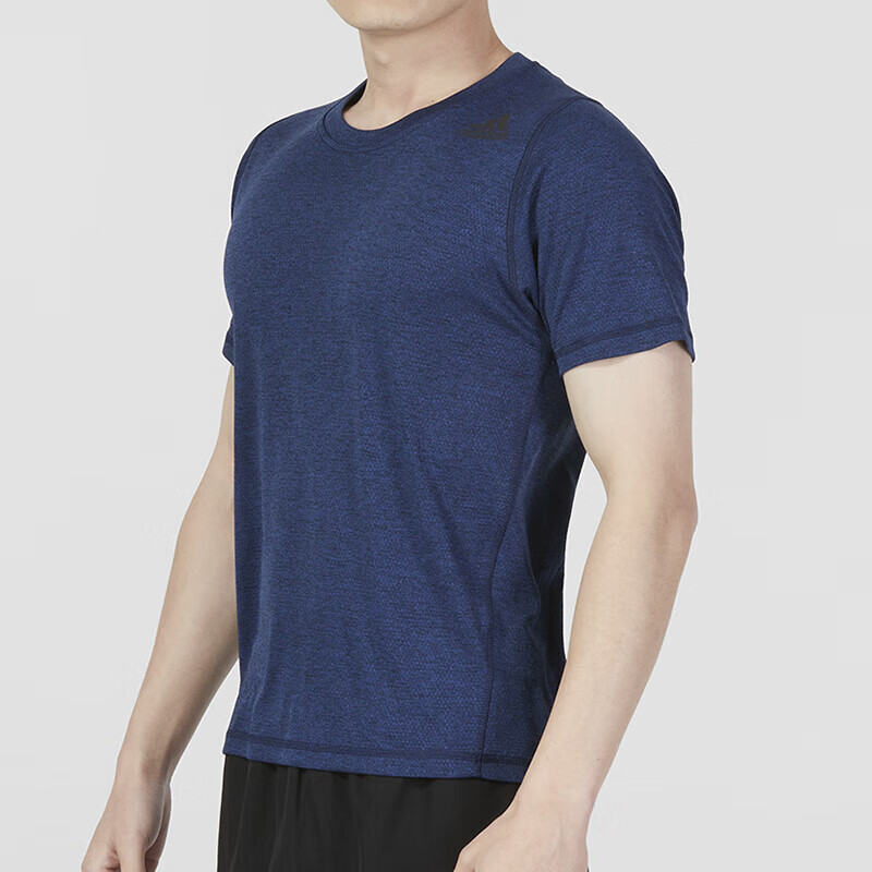 阿迪达斯 短袖男运动服健身训练潮流时尚舒适透气快干半袖T恤 FJ6171