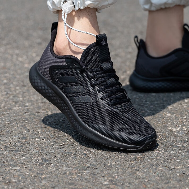 阿迪达斯 男鞋透气运动鞋缓震轻便男士休闲鞋轻质舒适网面跑步鞋 IF8651