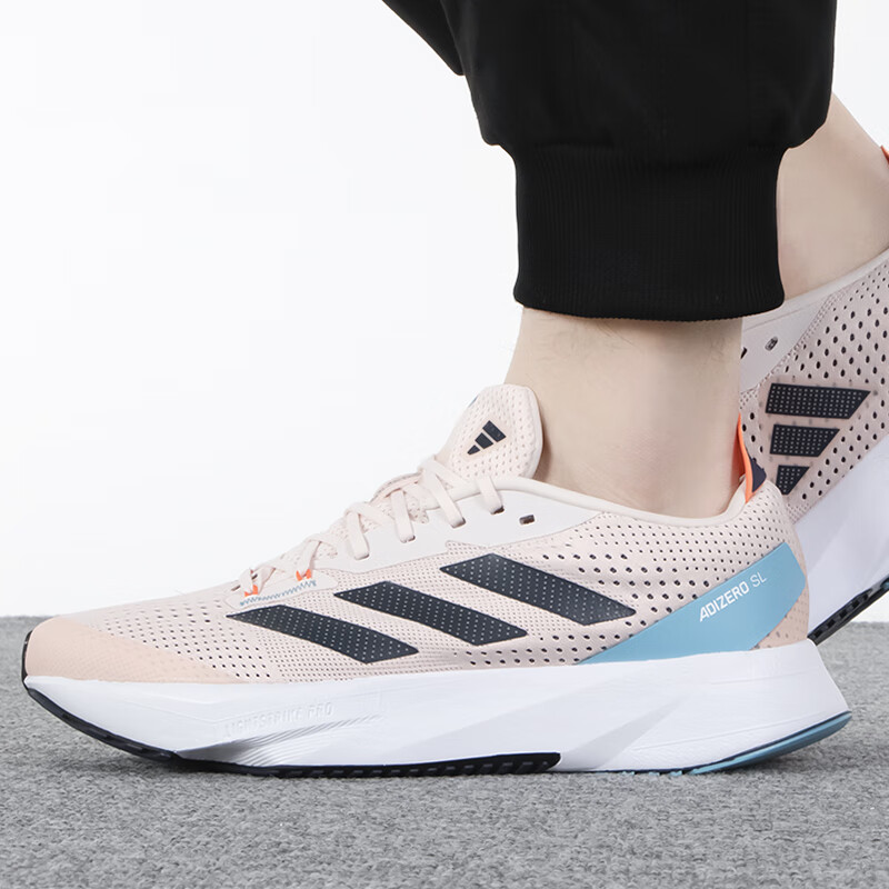 阿迪达斯 男鞋运动鞋网眼透气低帮轻便缓震舒适跑步鞋休闲鞋 HQ1350