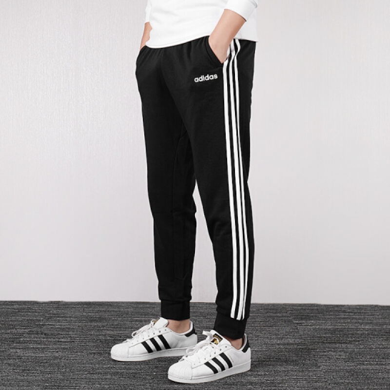 阿迪达斯  男裤 休闲运动收腿小脚裤长裤 DU0468
