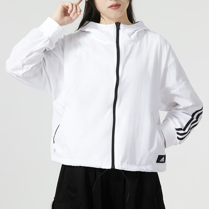 阿迪达斯 女 夹克上衣 HE4177