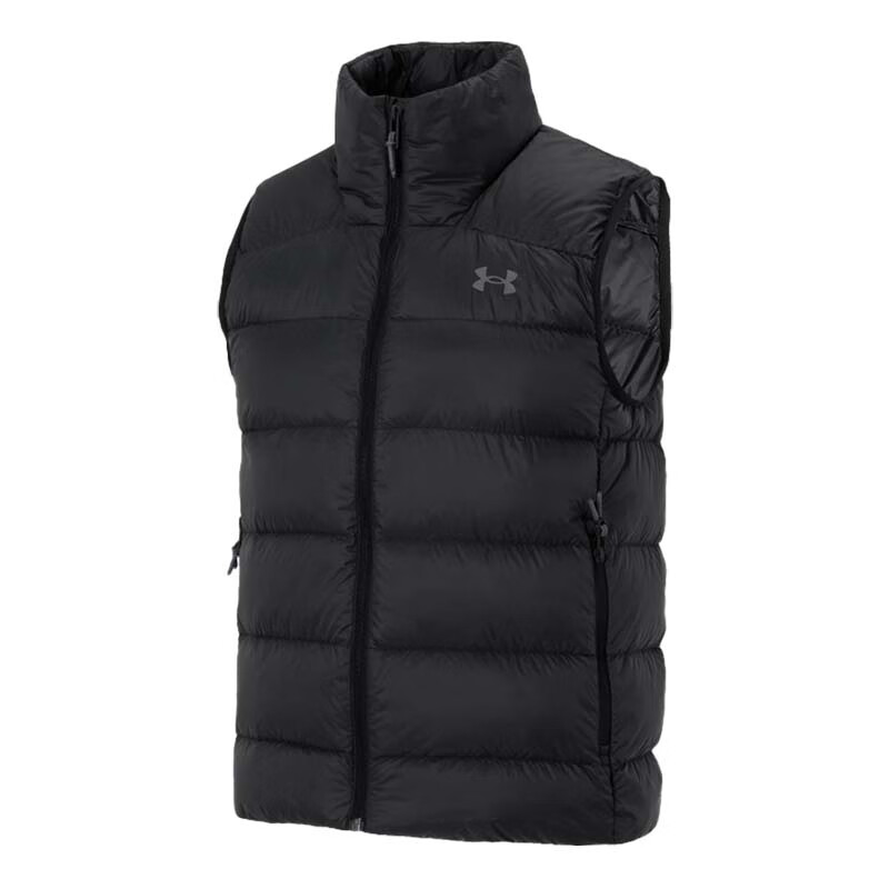 安德玛（Under Armour）背心男保暖休闲服健身训练运动马甲 1372650-001