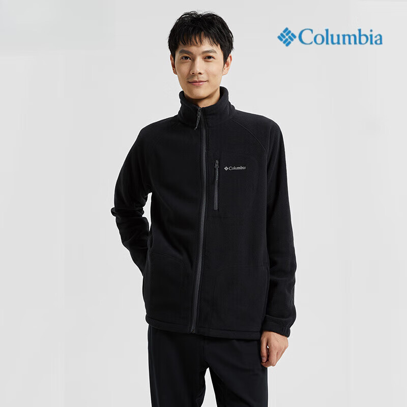 哥伦比亚（Columbia）立领摇粒绒夹克男冬季新款运动服户外保暖抓绒外套AE3039010