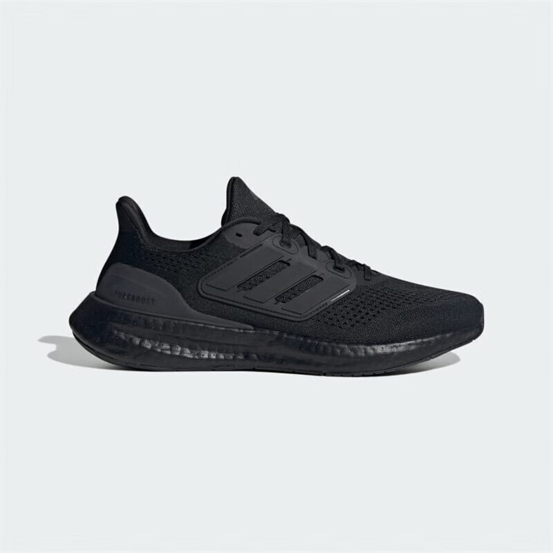 阿迪达斯 （adidas）PUREBOOST 男子跑步鞋 新款网面透气柔软超轻质缓震休闲运动鞋 黑色 IF4840