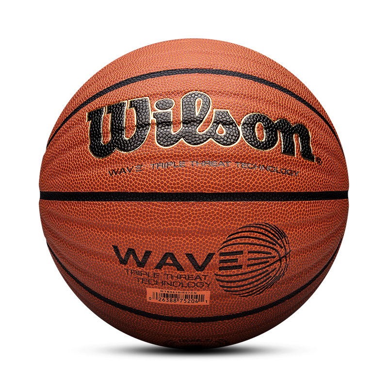 威尔胜（Wilson）篮球耐磨外皮7号球学生金波浪比赛训练室内外球WAVE 金波浪WAVE【WTB0620IB07CN】