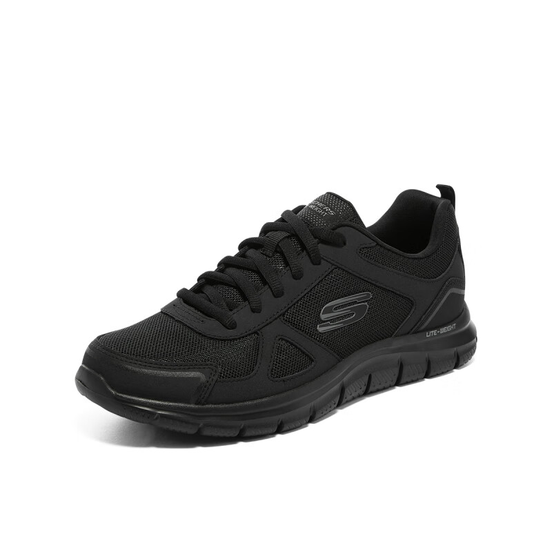 斯凯奇SKECHERS跑步鞋运动鞋透气休闲健步鞋舒适休闲鞋 52631-BBK