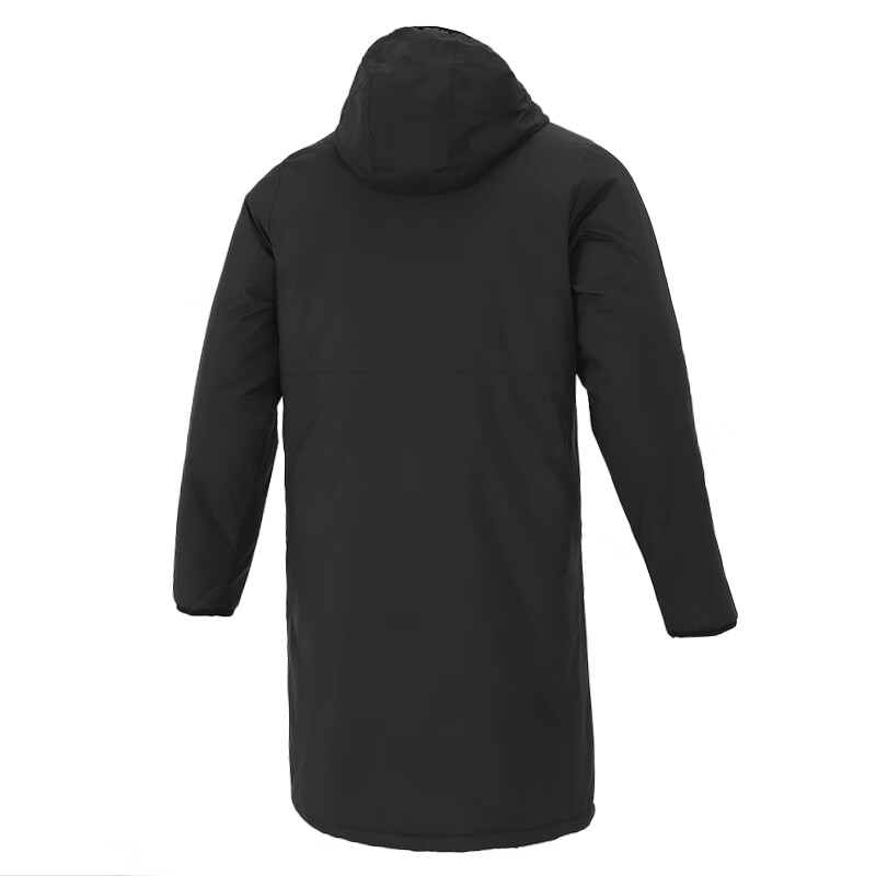 耐克（NIKE）男装 2024冬季新款中长款足球训练运动服保暖防风连帽棉服外套 CW6767-010
