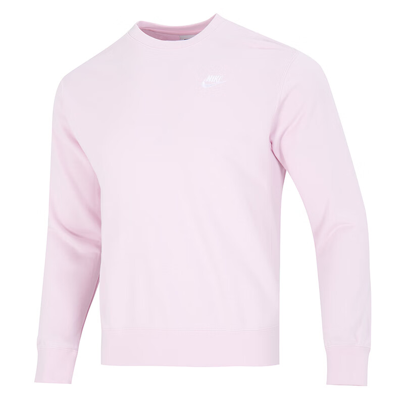 耐克（NIKE）卫衣男士 24秋季新款运动服装宽松健身衣针织圆领外套透气套头衫 BV2667-663