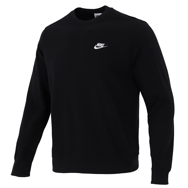 耐克（NIKE）卫衣男士秋冬季 24新款运动服装休闲外套针织圆领套头衫 BV2667-010