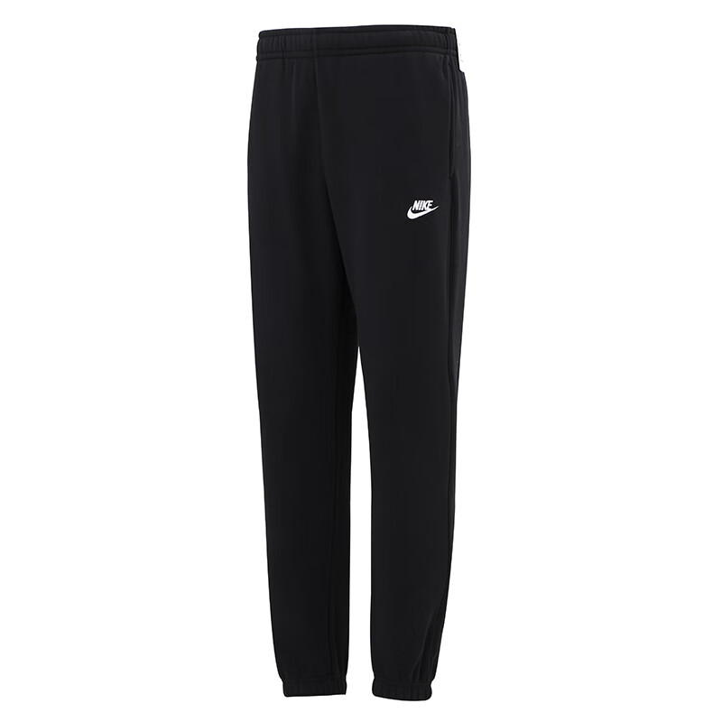 耐克NIKE男士加绒裤子跑步训练运动裤舒适休闲束脚卫裤日常百搭长裤 BV2738-010