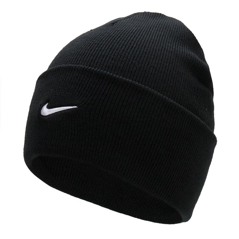 耐克（NIKE）帽子男 24冬季新款运动帽时尚女士帽子舒适保暖毛线帽针织绒线帽 HF0187-010