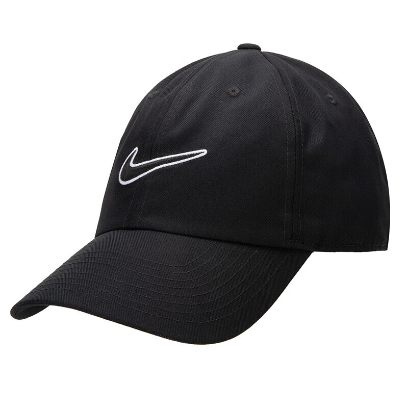 耐克（NIKE）男帽女帽 2025春季运动帽时尚户外棒球帽遮阳鸭舌帽透气休闲帽子 FB5369-010