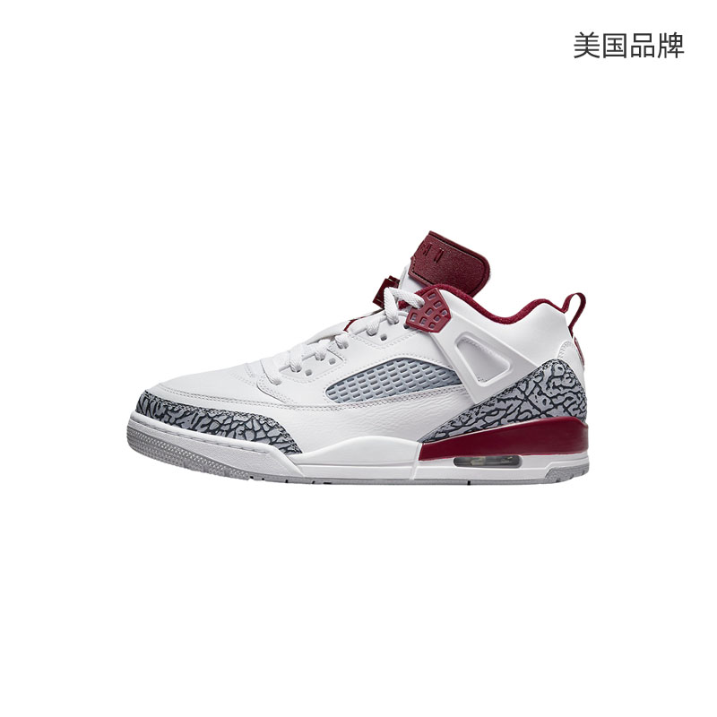 耐克男鞋黑红复古篮球鞋耐磨中帮运动鞋 FQ1759-106