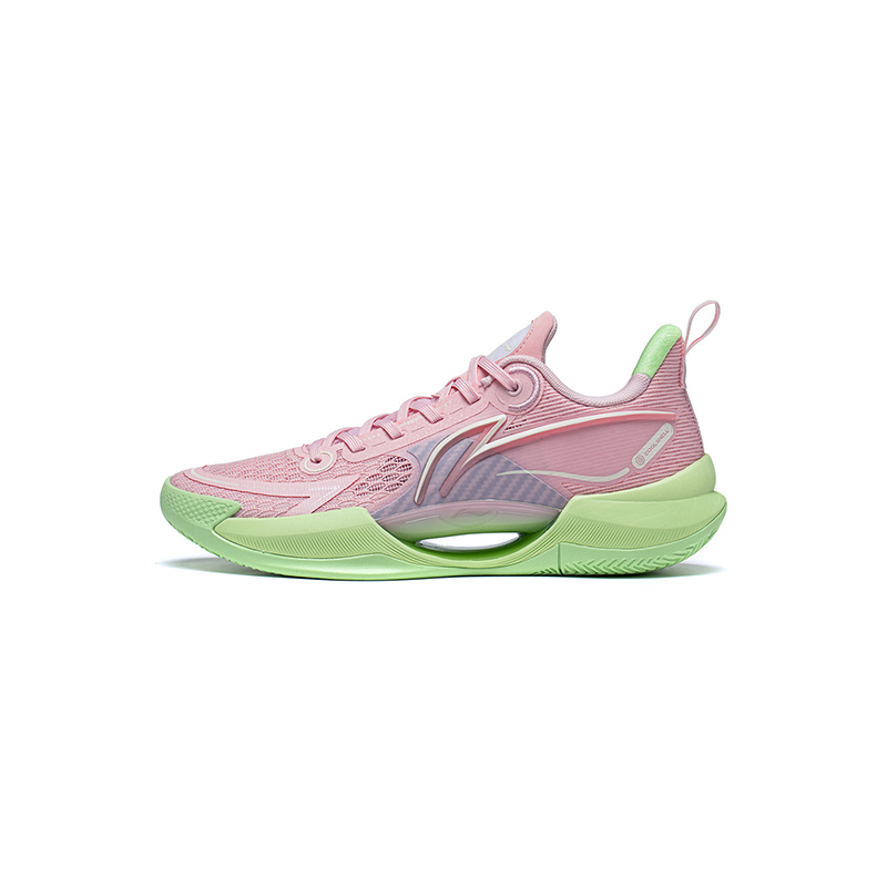 李宁超轻V2丨 篮球鞋低帮䨻科技轻量回弹透气正品专业实战运动鞋 ABAT029-6