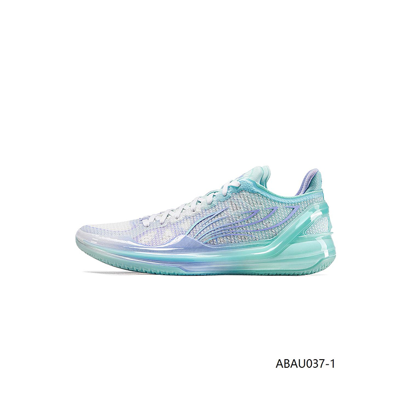 李宁利刃4V2丨 篮球鞋低帮男实战防滑耐磨全能䨻减震专业运动鞋子 ABAU037-1