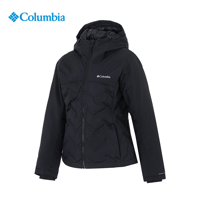 哥伦比亚（Columbia）服女24秋冬新户外防水热能650蓬外套WR3555 010